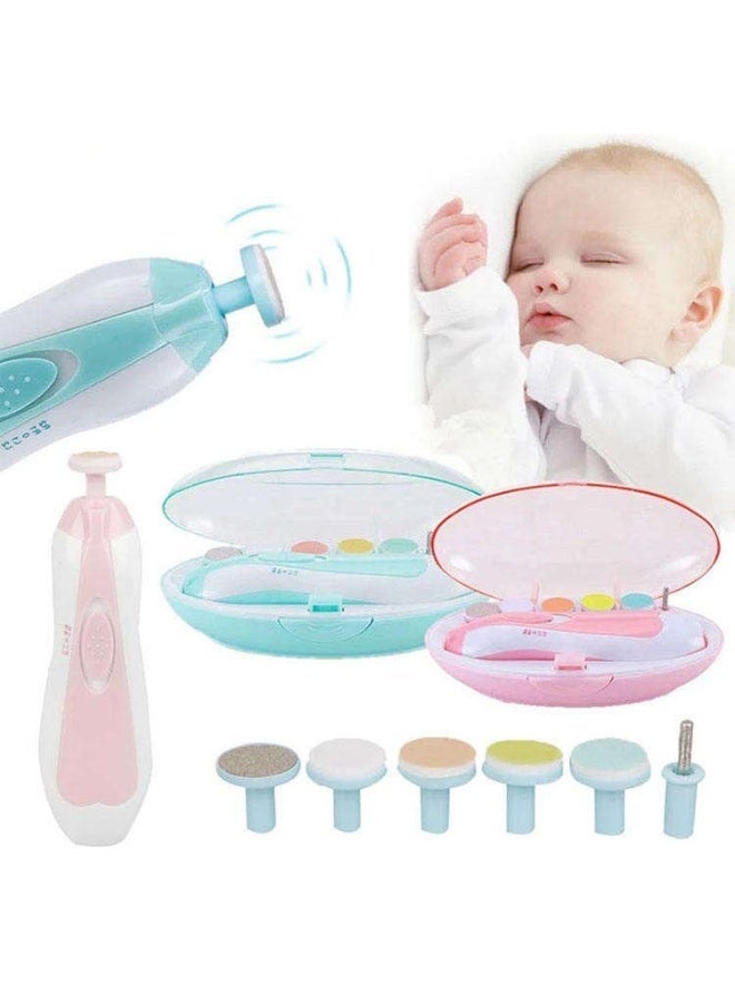 6-In-1 Electric Baby Nail Trimmer Kit With LED Light And Portable Case - Image 2